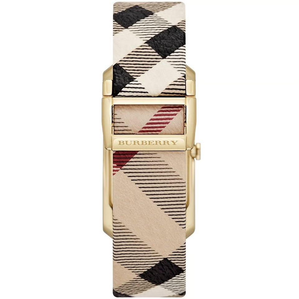 Burberry 20mm Ladies Pioneer Leather Gold