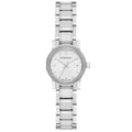 Burberry 26mm Ladies The City Diamonds Silver