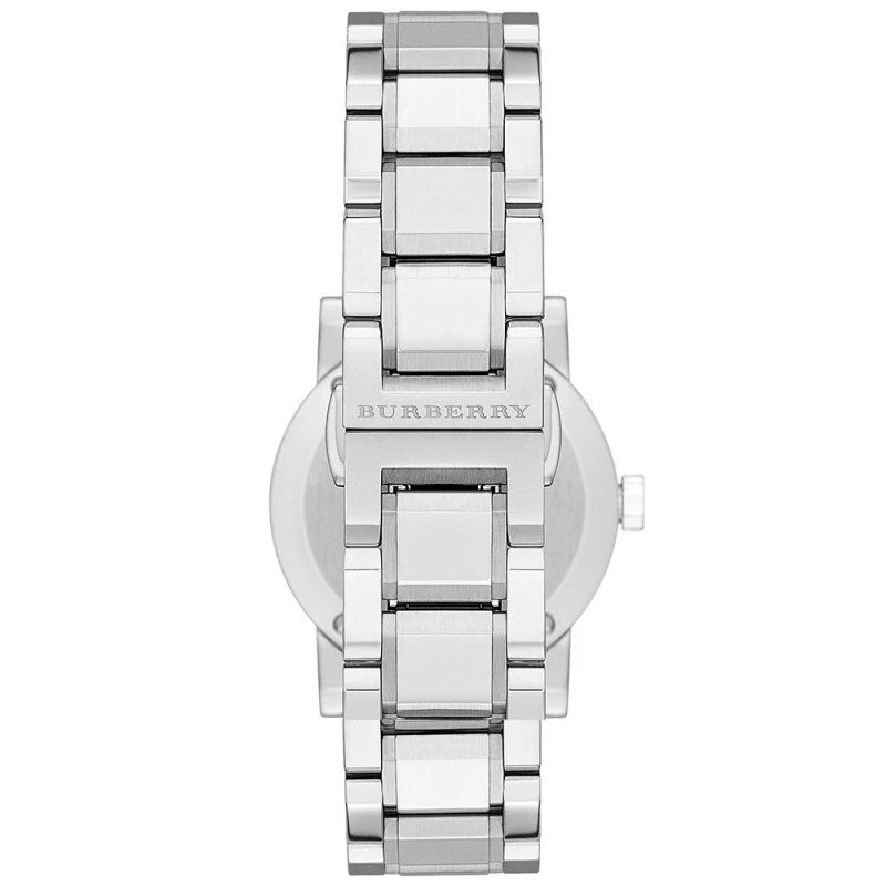 Burberry 26mm Ladies The City Diamonds Silver