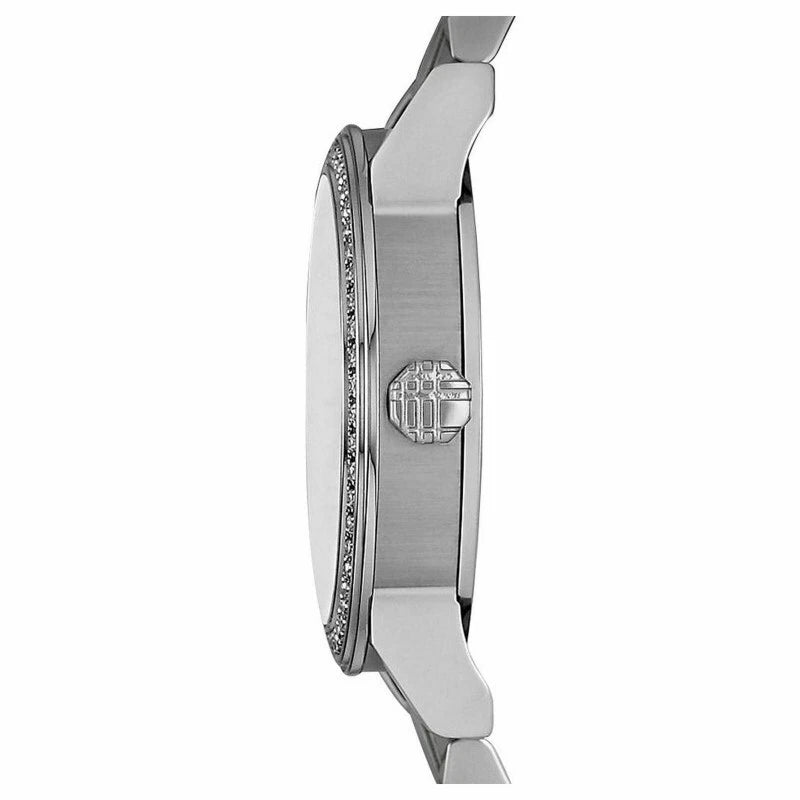 Burberry 26mm Ladies The City Diamonds Silver