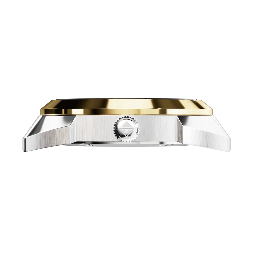 Berlo 41mm Men's Uprise Gold/Silver