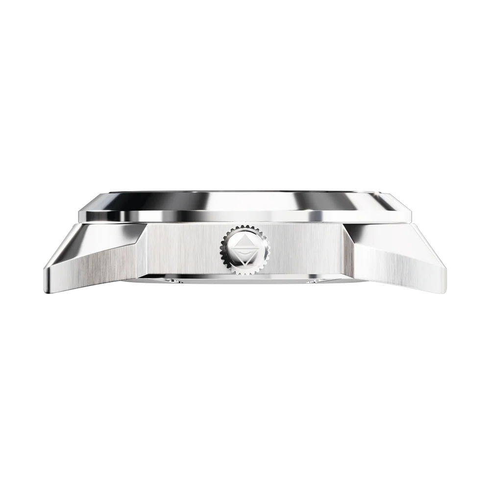 Berlo 41mm Men's Uprise Silver