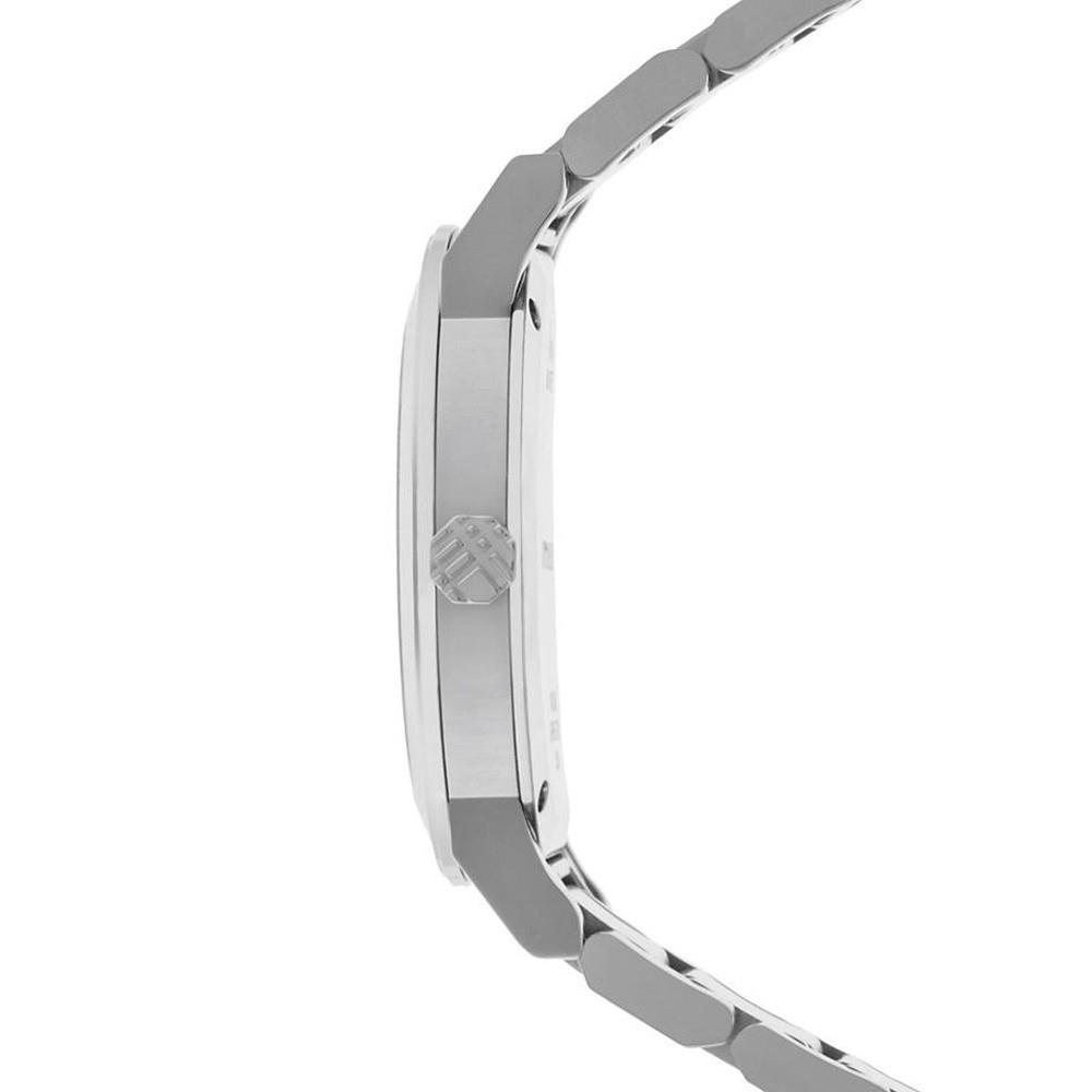 Burberry 38mm Unisex The City Large Silver
