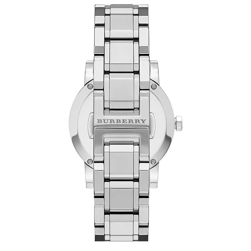 Burberry 34mm Ladies The City - Crystal/Pearl Silver