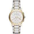 Burberry 38mm Unisex The City Two-tone Gold/Silver