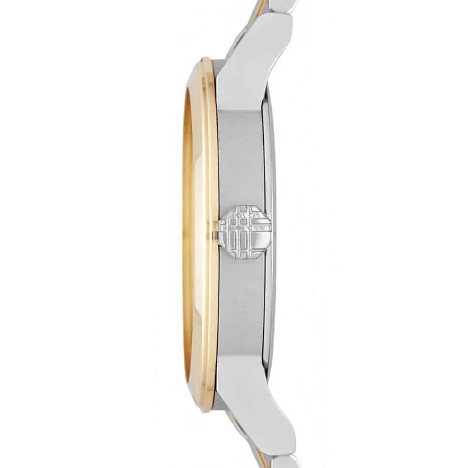 Burberry 34mm ladies The City Two Tone Silver/Gold