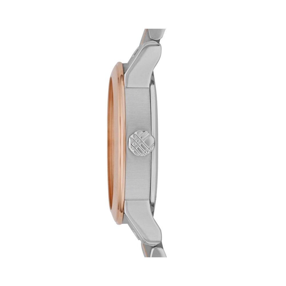 Burberry 26mm Ladies The City Two Tone Silver/Rose Gold