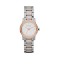 Burberry 26mm Ladies The City Two Tone Silver/Rose Gold
