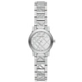 Burberry 26mm Ladies The City Pattern Silver