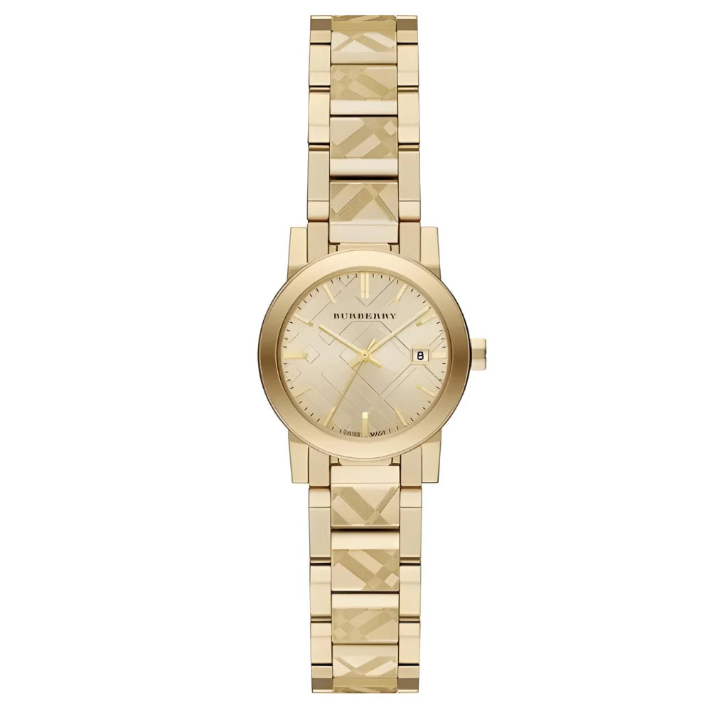 Burberry 26mm Ladies The City Gold