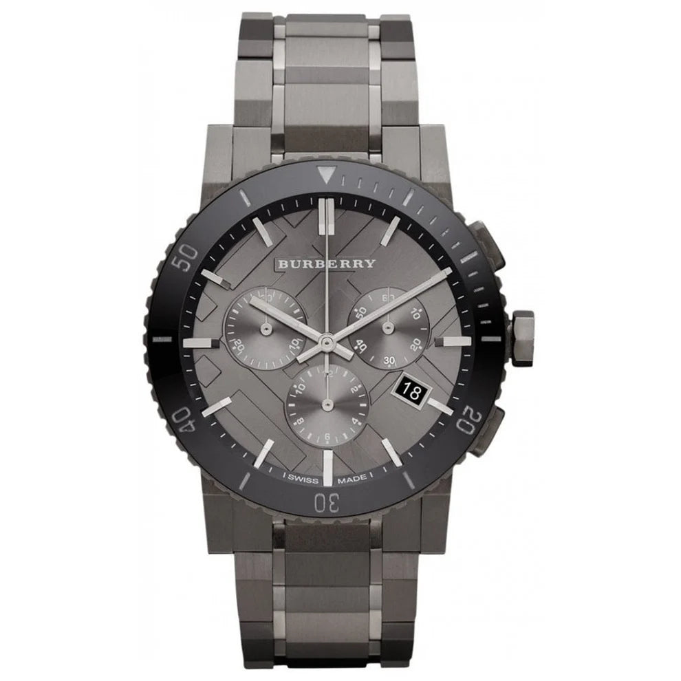 Burberry 42mm Men's Chronograph Grey