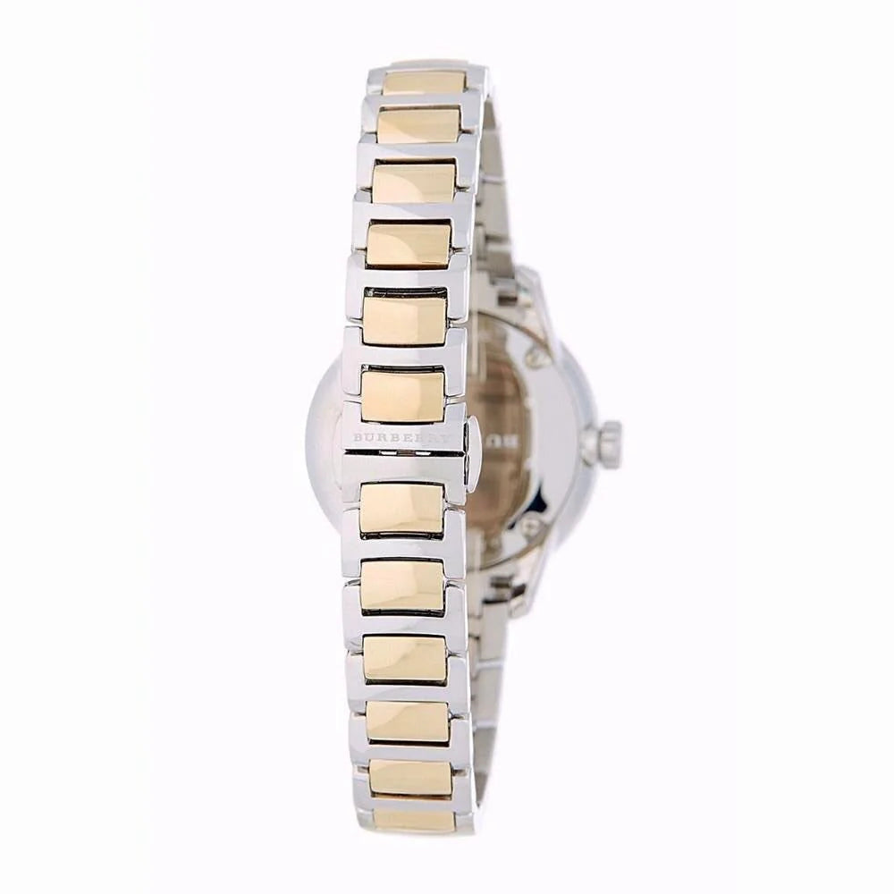 Burberry 32mm Ladies Classic Two Tone Gold/Silver